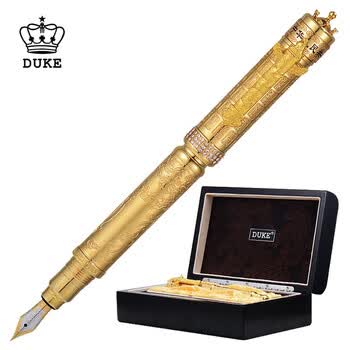 公爵（DUKE）18K建国典藏版纪念笔金笔尖礼品钢笔送礼书写签名书法艺术练字笔木质礼盒装 建国典藏版纪念金笔（18K）【图片 价格 品牌 报价】-京东