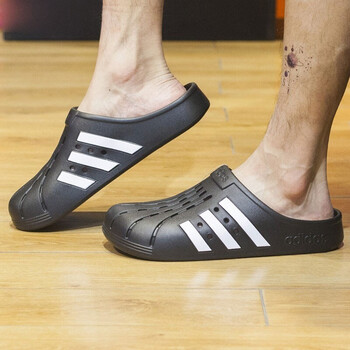 阿迪达斯adidas拖鞋男2022年春季新款休闲时尚舒适透气运动鞋gz5886