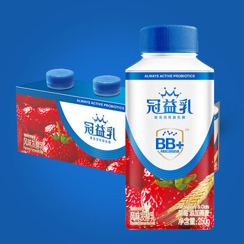 首页 其他 >商品详情  推荐理由 :蒙牛 冠益乳 燕麦草莓味酸奶 250g*4