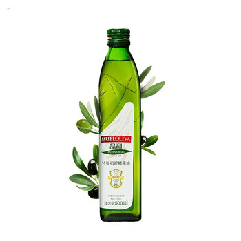 品利橄榄油 特级初榨橄榄油500ml小瓶西班牙家庭烹饪凉拌食用油苏伯