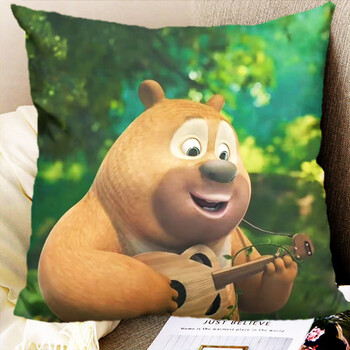 mostform熊出没抱枕熊大熊二光头强周边卡通孩子礼物枕头枕套靠垫可姜