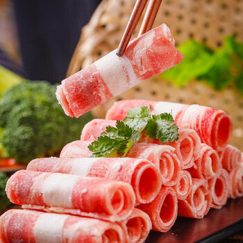 恒都尚选肥牛卷200g*8盒 调理冷冻生鲜火锅（zb)