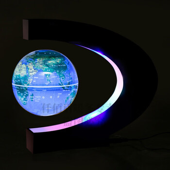 地球仪办公室桌摆件创意新年礼品男女生日礼物 升级c型6寸夜明珠自转