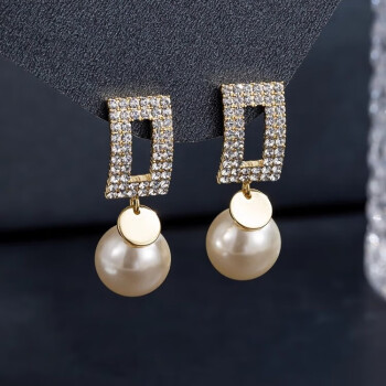 御石恋法式珍珠耳饰耳环女银针耳坠耳钉气质高级感轻奢大气礼物送女友