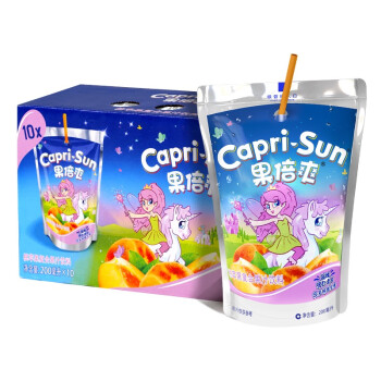 Capri-Sun进口桃苹果复合果汁价格走势，你的最佳选择！