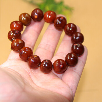 朗雯a精品抛光太阳子菩提16毫米原籽手持提珠佛珠文玩手串手链饰品14