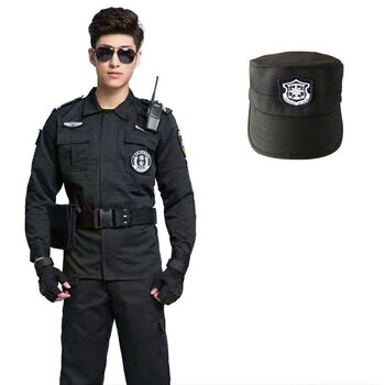 服加厚长袖保安服冬装执勤安保工作制服 厚冬长袖(衣服 裤子 帽子)