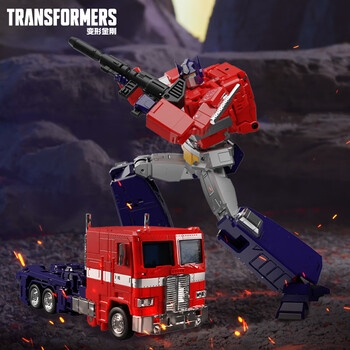 变形金刚(TRANSFORMERS)儿童男孩玩具手办周边模玩生日礼物MP-44S大师级领袖擎天柱G0576