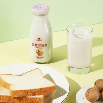 问候自然甄磨核桃浆核桃乳饮料植物蛋白原浆整箱早餐学生贵州山姆