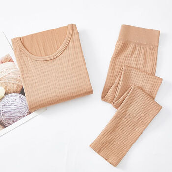 怡品堂秋衣秋裤女成人秋冬士保暖内衣套装新款美体线衣线裤薄款睡衣