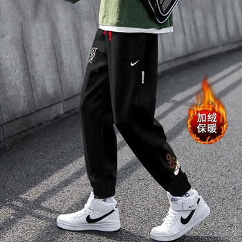 耐克（NIKE） 男裤2023冬季新款加绒保暖运动休闲裤潮流舒适长裤BV2672 FD4062-010/新年款/加薄绒 S 165/72A