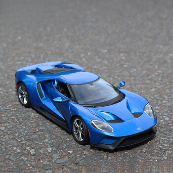 喏雅珘118原厂福特gt汽车静态模型仿真合金玩具摆件送礼车模2017福特