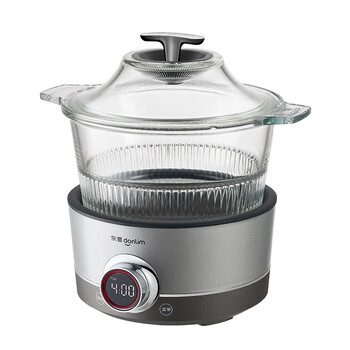 东菱(donlin)蒸汽锅 多功能蒸炖锅 家用电蒸锅 电炖盅煲汤煮粥隔水炖