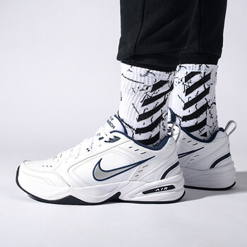 耐克（NIKE）男鞋2025夏款AIR MONARCH IV运动休闲鞋复古全掌老爹跑步鞋415445 415445-102 43