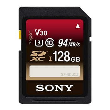 索尼(sony)sd卡 相机内存卡zv1 e10 a7r2 a7m3 a6400高 sf-g1ux2 128g