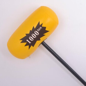 空气锤玩具大号充气锤子黑千吨锤儿童敲打玩具大千吨锤气球活动搞怪