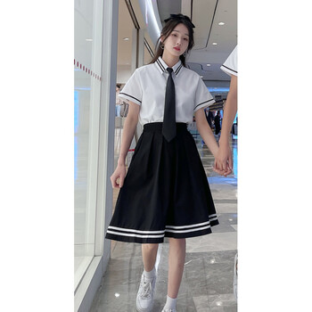 毕业礼服女高中生班服学院风jk制服英伦套装小学生初中生朗诵合唱表演