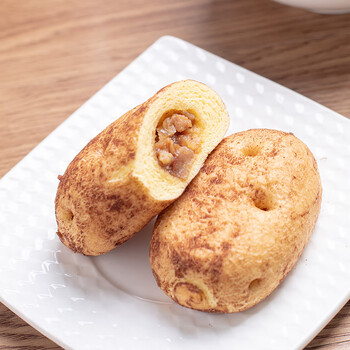 澳颜莱北记燕香薯仔包土豆包儿童早餐包子紫薯馒头速冻食品早饭烤肉味