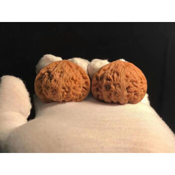 玥程文玩核桃四座楼白狮子头把玩手玩苹果园七夕情人节礼物送男女朋友