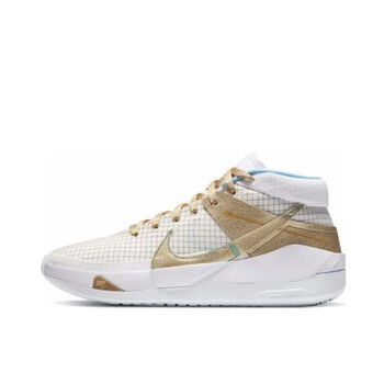 kd3 3代篮球鞋 双层气垫学生实战减震耐磨男女款运动鞋 kd13-白金 42