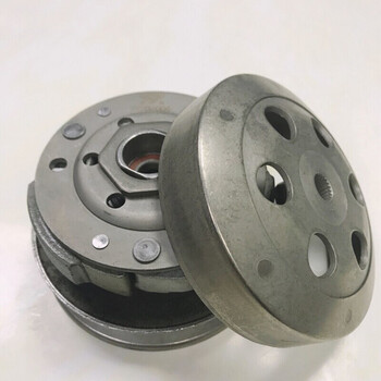 踏板摩托车离合器总成gy650125鬼火福禧巧格迅鹰力车皮带轮gy650离合