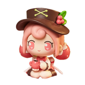 迷你世界少女团大佬请喝茶盲盒手办可爱公仔玩具摆件花火皮肤礼物慕斯