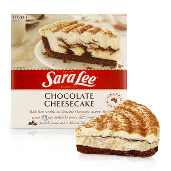 莎莉saralee巧克力芝士西式烘焙蛋糕410g创意diy生日蛋糕冷冻蛋糕下午