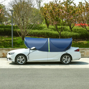 乔僮皖车顶遮阳棚防晒隔热汽车遮阳伞移动折叠车顶太阳伞遮阳棚易收纳