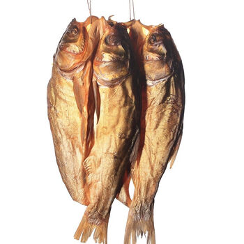 湖南家乡特产农家风味烟熏腊鱼干鱼熏鱼正宗乡里腊味 整条腊鲢鱼 1条