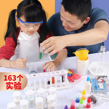 儿童科学实验玩具套装steam幼儿园小学生化学物理小制作diy手工制作材料163种实验163种实验玩具 图片价格品牌报价 京东 儿童科学实验玩具套装steam幼儿园小学生化学物理小制作diy手工制作材料163种实验163种实验玩具 图片价格品牌报价 京东