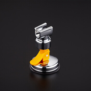 新款免打孔浴室底座吸盘式花洒支架可调节淋浴喷头固定座5027