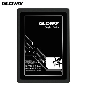 11日0点、京东PLUS会员： GLOWAY 光威 悍将 SATA3.0固态硬盘 480GB