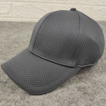 亲在高尔夫球帽男夏天透气夏棒球帽大头围帽遮阳柔软舒适高尔夫深灰色