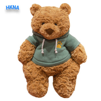 巴塞罗那熊ins泰迪熊公仔毛绒玩具巴塞罗熊生日礼物女玩偶布娃娃可爱