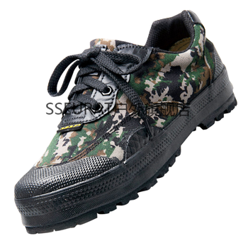 3537解放鞋 正品 解放鞋男3537工地劳保鞋耐磨防滑防臭胶鞋突击训练鞋