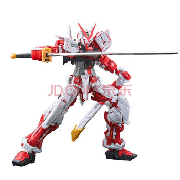 万代（BANDAI）高达敢达 拼装模型手办 RG 1/144异端红色机 儿童玩具生日礼物9355