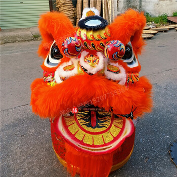 黛惑舞狮子头舞狮传统佛山舞狮全套南狮醒狮全澳洲羊毛佛装舞狮子狮头