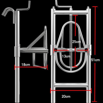 羊头固定架新款升降高低可调羊头固定架电动羊毛剪推毛打针输液辅助器