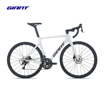 捷安特（GIANT）PCR LTD 2碳纤维前叉速CD油碟全内走空力破风型公路自行车 白月光 700C×450MM XS 建议157-169cm