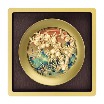 nwtb金箔画桃李满门摆件毕业礼物送老师实用创意纪念礼品教师节礼物