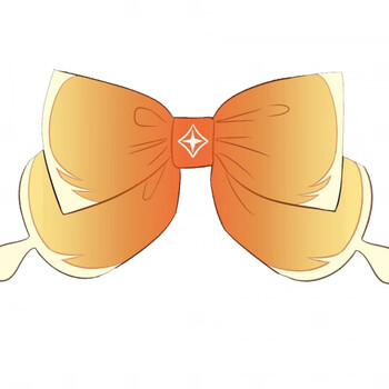 sky光遇同人原创斗篷柄超大蝴蝶结琨白鸟鬼蝠发饰发夹周边送男女朋友