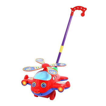 儿童推推乐玩具学步车手推车一岁宝宝玩具飞机1-3岁小推车批发 手推飞