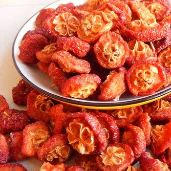 hywlkj海棠果干酸甜味办公休闲即食孕妇零食张家口特产沙果干果脯