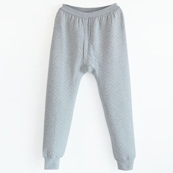 bstb抗寒30度男士保暖裤三层加厚纯棉高腰秋裤加肥加大热能裤中老年人