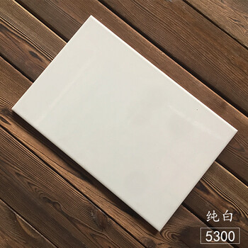 豪麦家瓷砖厨房卫生间工程砖墙砖 砖20*30修补砖用白色瓷片(不含 纯