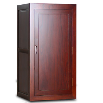 艾吉恩保险柜家用保管柜1.3米高防盗隐形保险箱办公实木大型保管箱 指纹密码