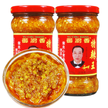 下饭辣王270g御厨香特辣王辣椒酱蒜蓉辣椒酱比手工自制剁椒辣御厨香特