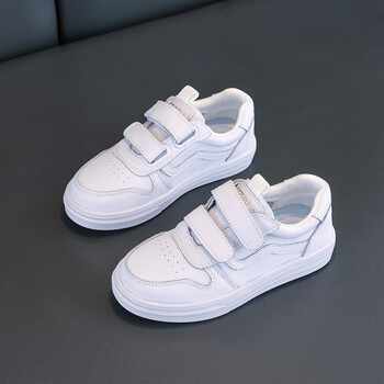 耐克森儿童运动鞋2022新款童鞋男童真皮跑步鞋女童单鞋低帮板鞋一件 