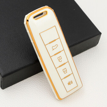 适用于长城魏派wey钥匙套vv6金边vv7gtvv5vv7汽车钥匙包坦克300白色a