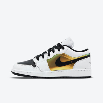nike耐克airjordan1lowaj1低帮女款镭射渐变休闲篮球鞋cv9844109365